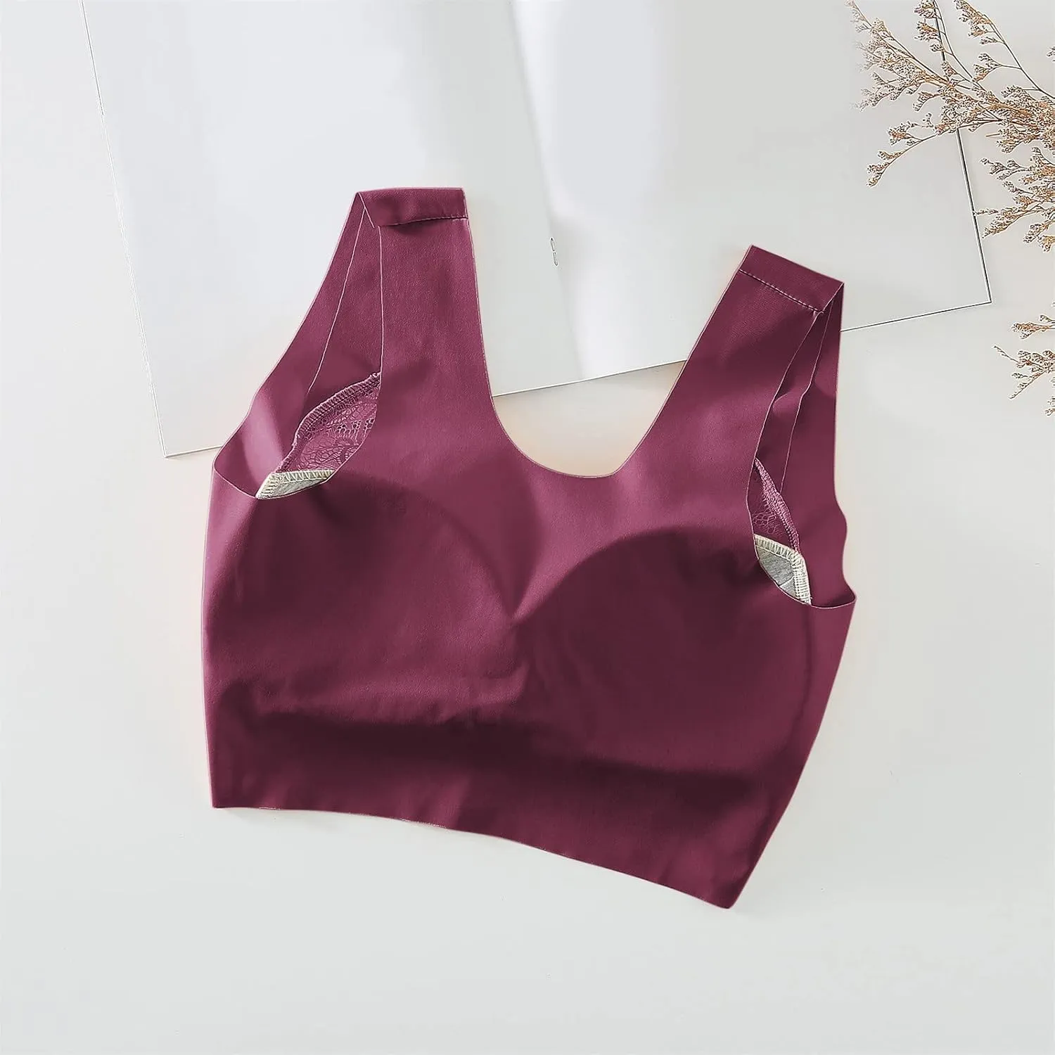 36 C Lace Bra Plus Size Women Underwear Bralette Crop Top Sexy Female Large Push Brassiere for