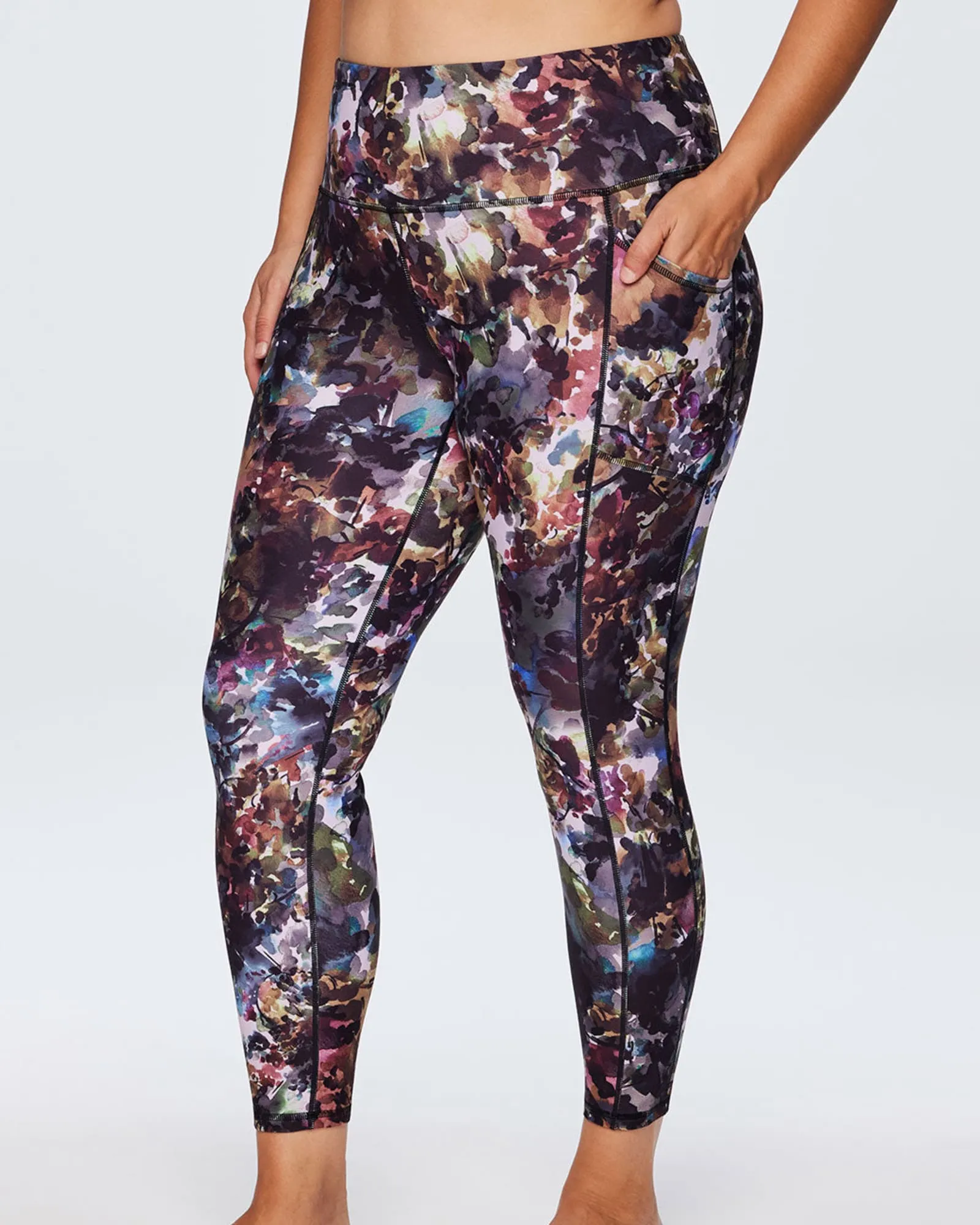 Botanical Floral Legging With Pockets | Multi