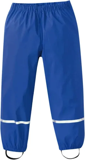 Boys Girls Waterproof Rain Pants Unisex Kids Rain Pants Children Breathable Mud Rainwear Waterproof and Windproof Pants