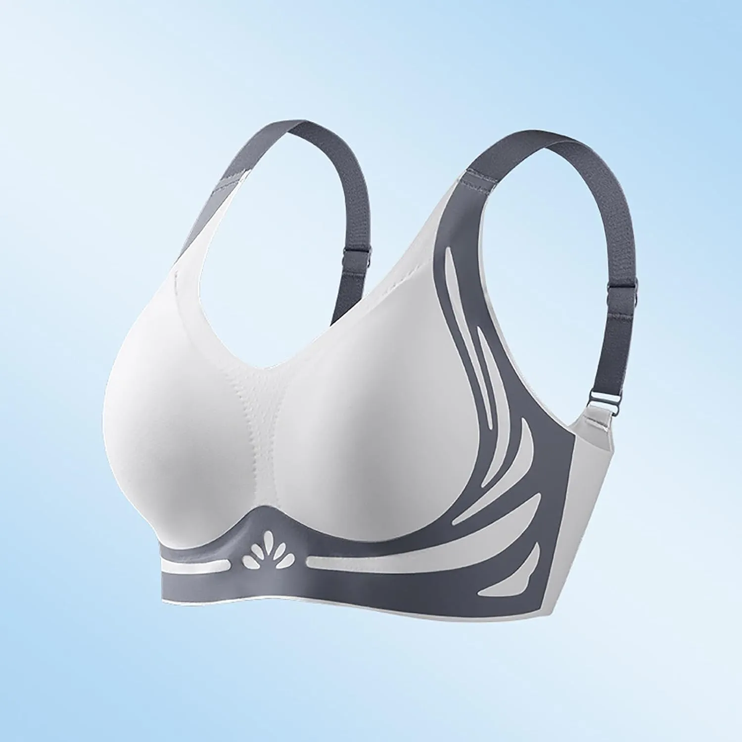 Bra Pack Wireless with Seamless Smooth Comfort Wirefree T Shirt Sports Bras for Women Support