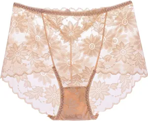 Brief Underwear for Women High Waist Small s Lace Seamless Briefs Boy Short Panties