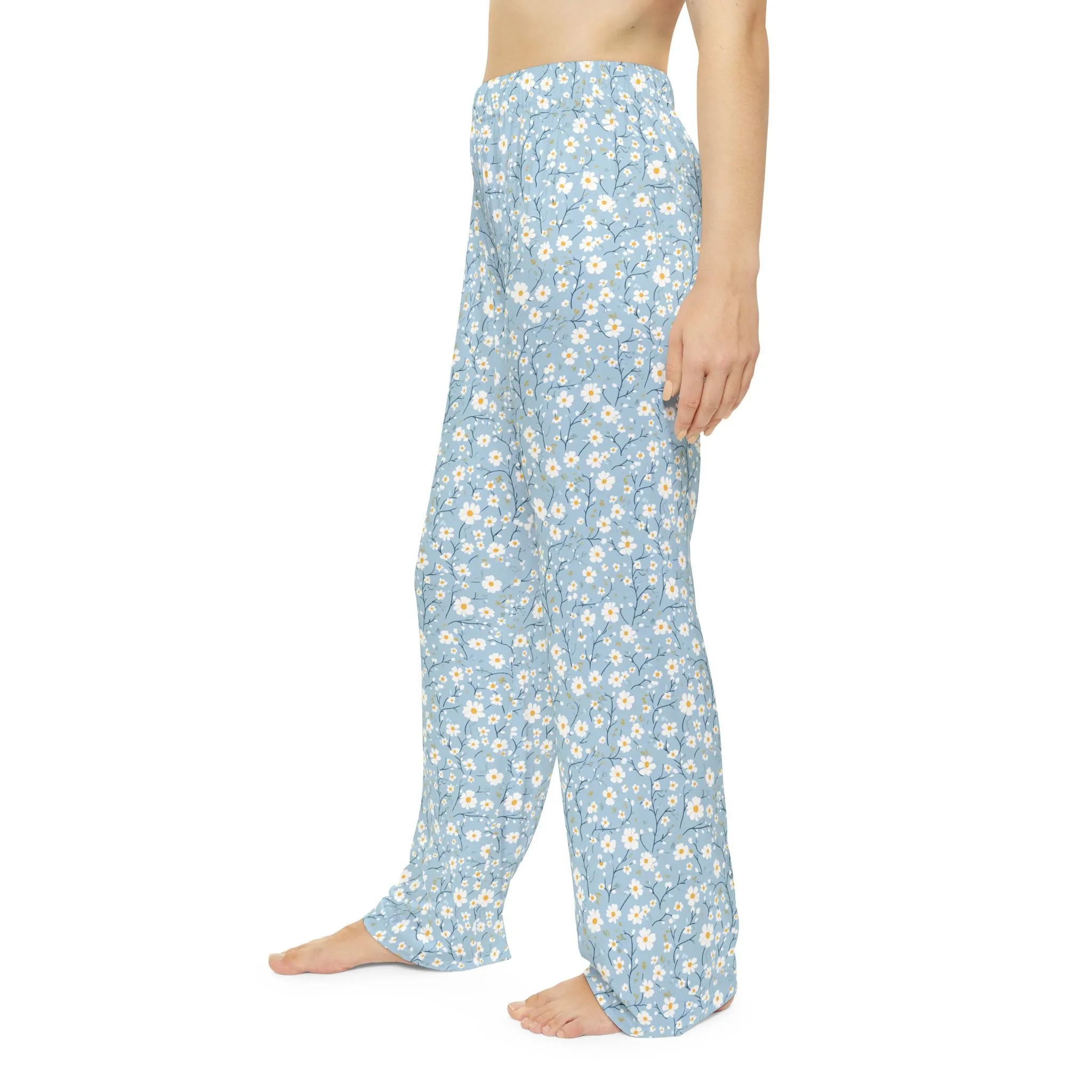 Floral Women's Pajama Pants - Cozy Sleepwear for Relaxation