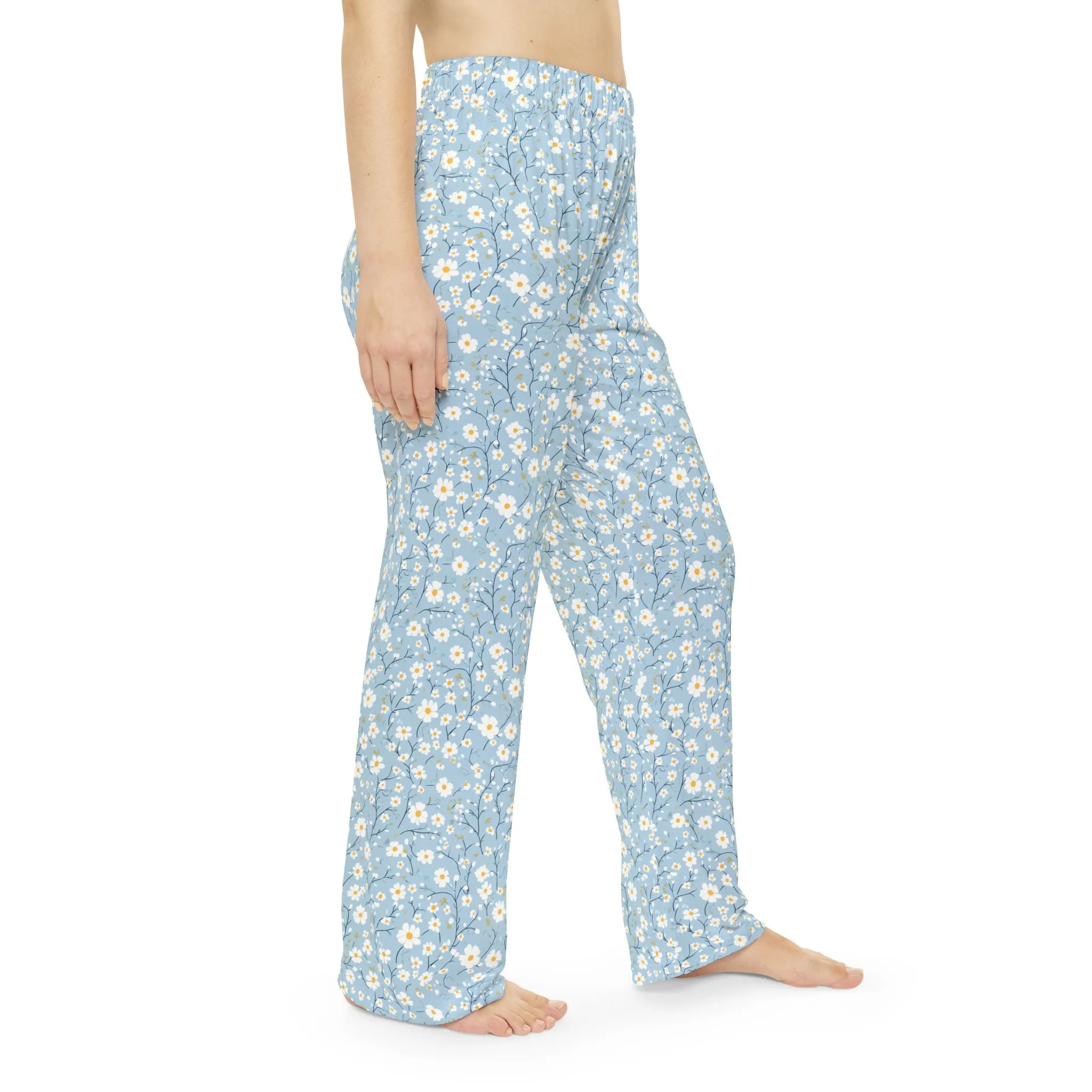 Floral Women's Pajama Pants - Cozy Sleepwear for Relaxation