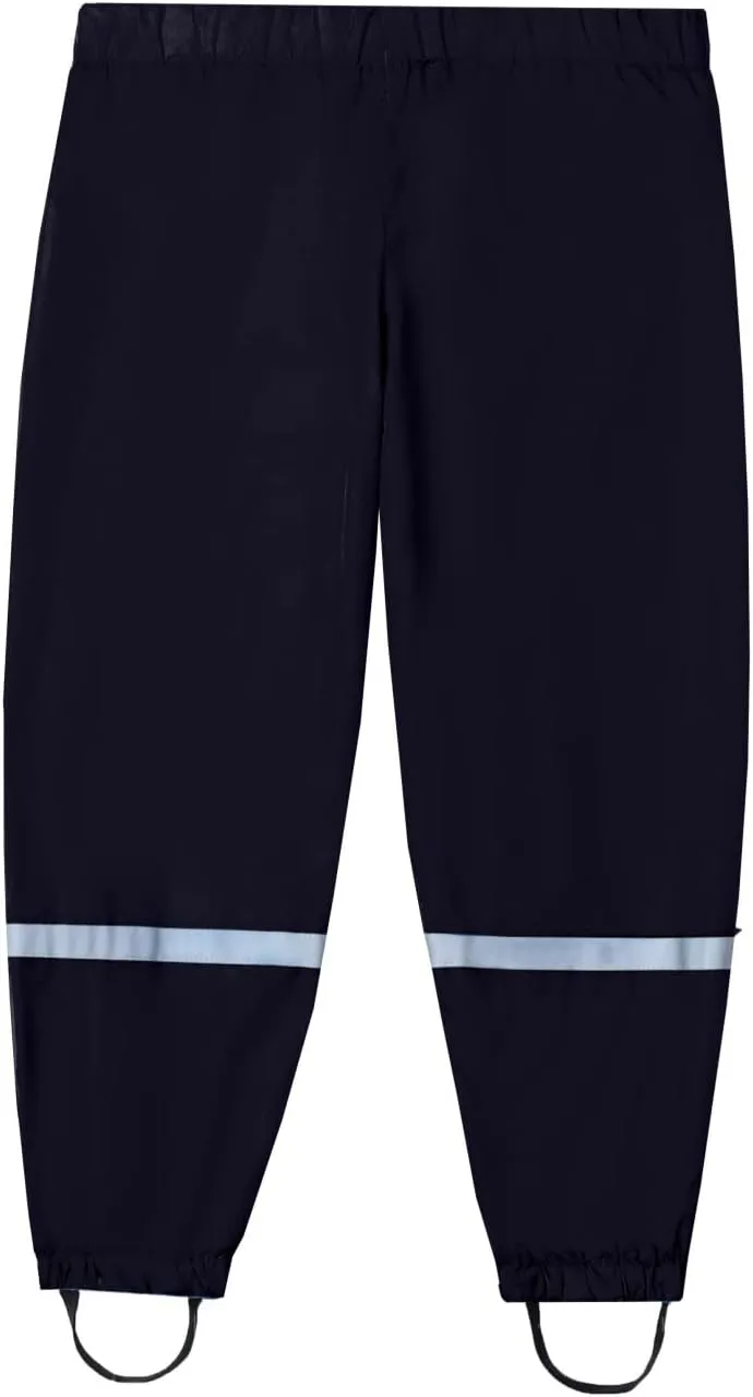 Kids Rain Pants Lightweight Waterproof Pants Outdoors Trousers for Boys Girls Waterproof Rain Pants