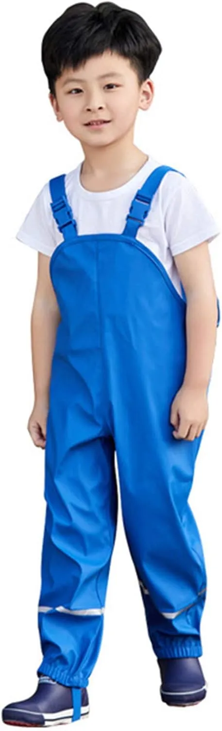 Kids Rain Pants Size 10-12 Waterproof Rain Pants for Kids Waterproof Pants Girls Boy's Girls Pants Kids Rain Bibs and Jacket