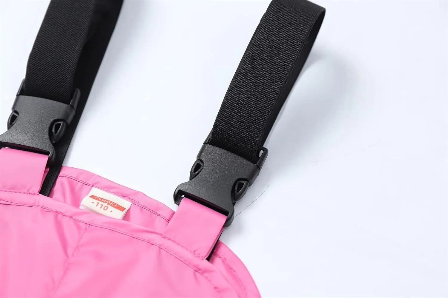 Kids Suspender Rain Pants Water-Proof Solid Color Pant Outdoors Lightweight Trousers for Boys Girls