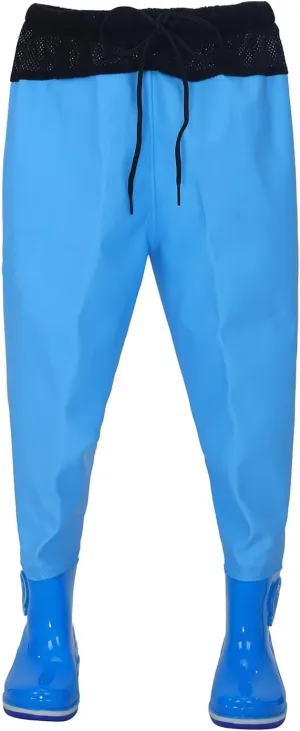 Kids Waders Rain Pants Youth Fishing Waders for Toddler Children Boys Girls Water Proof Hunting Waders with Rain Boots