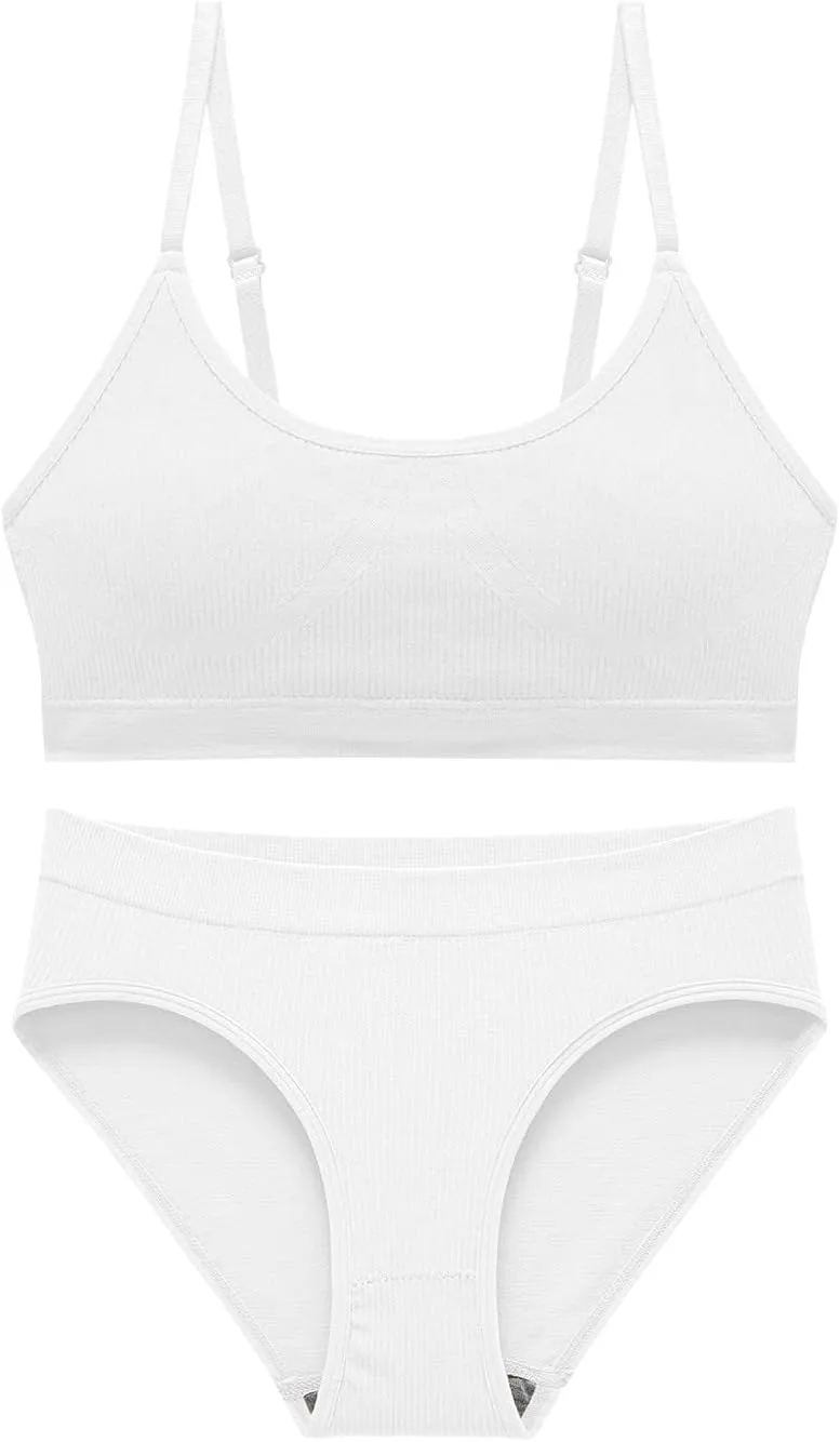 Lace Panties Set for Women Lingerie Solid Bralette and Choker