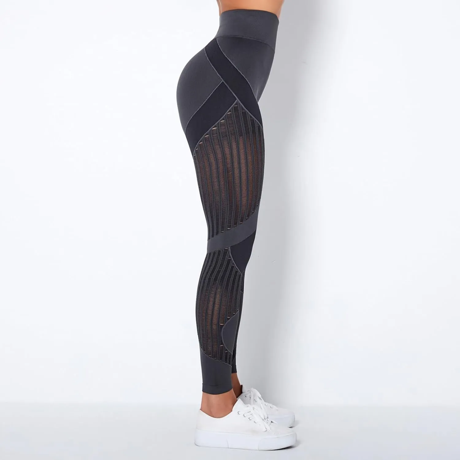 Leggings Compression Pants Women for Sports, Gym - high Waist Booty Scrunch Butt Yoga Pants, Fashion