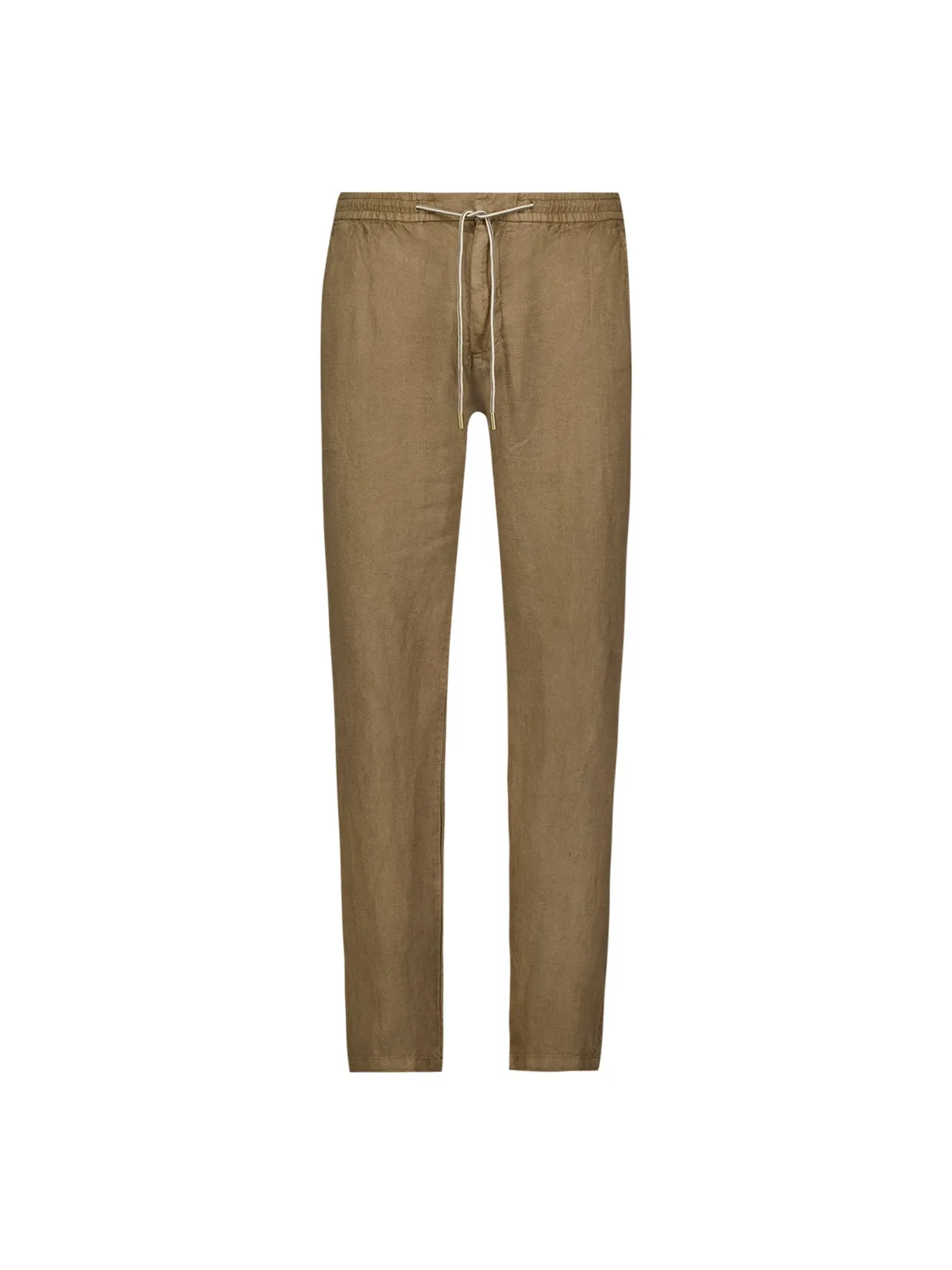 Pants Linen Garment Dyed | Almond