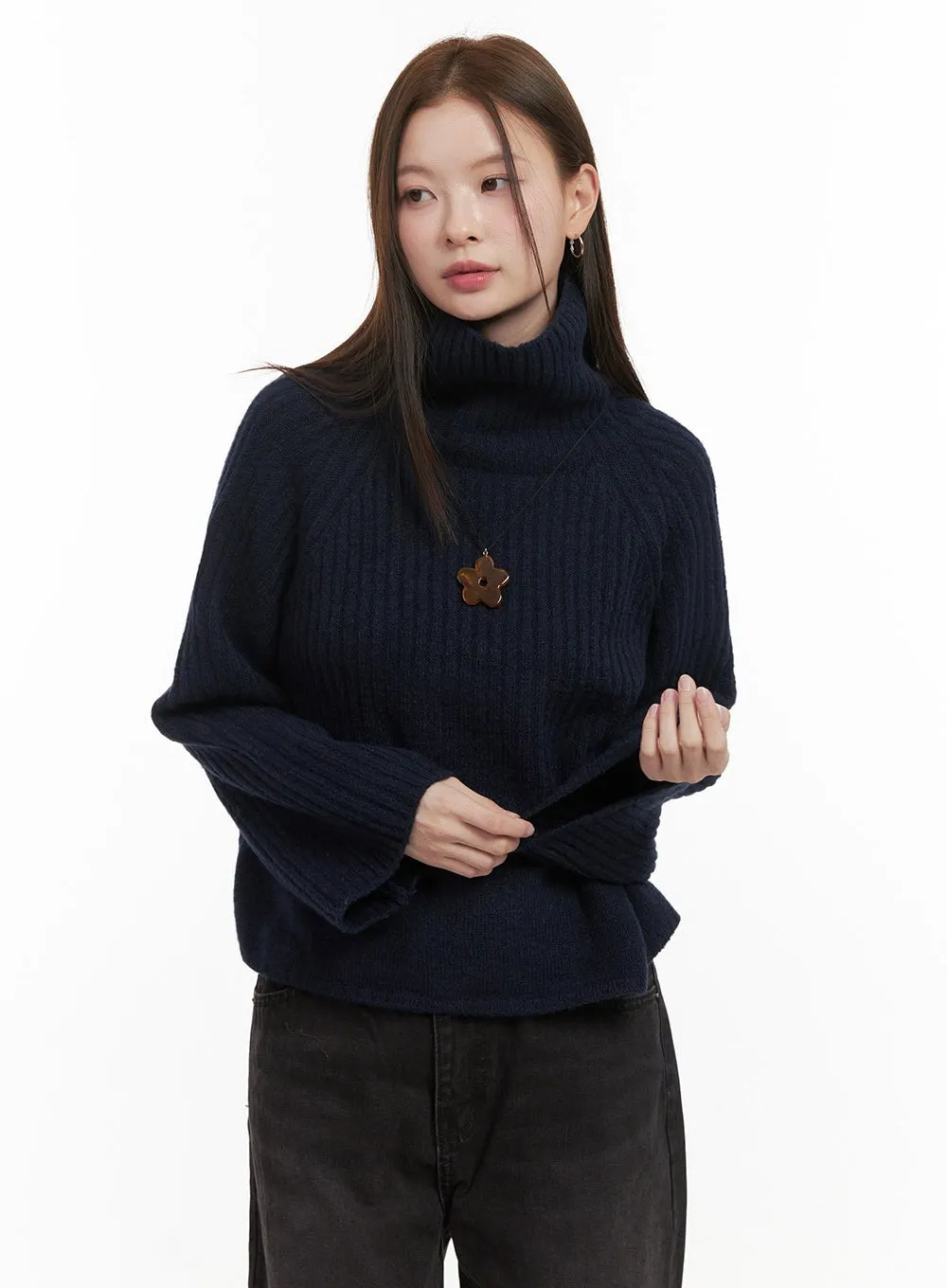 SnugFit Turtle Neck Sweater OD418