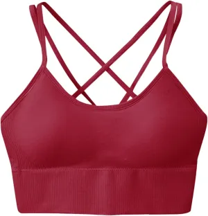 Sports Bra Running Size Thin Quick Dried and Shockproof Yoga Tank Top Back Gathering