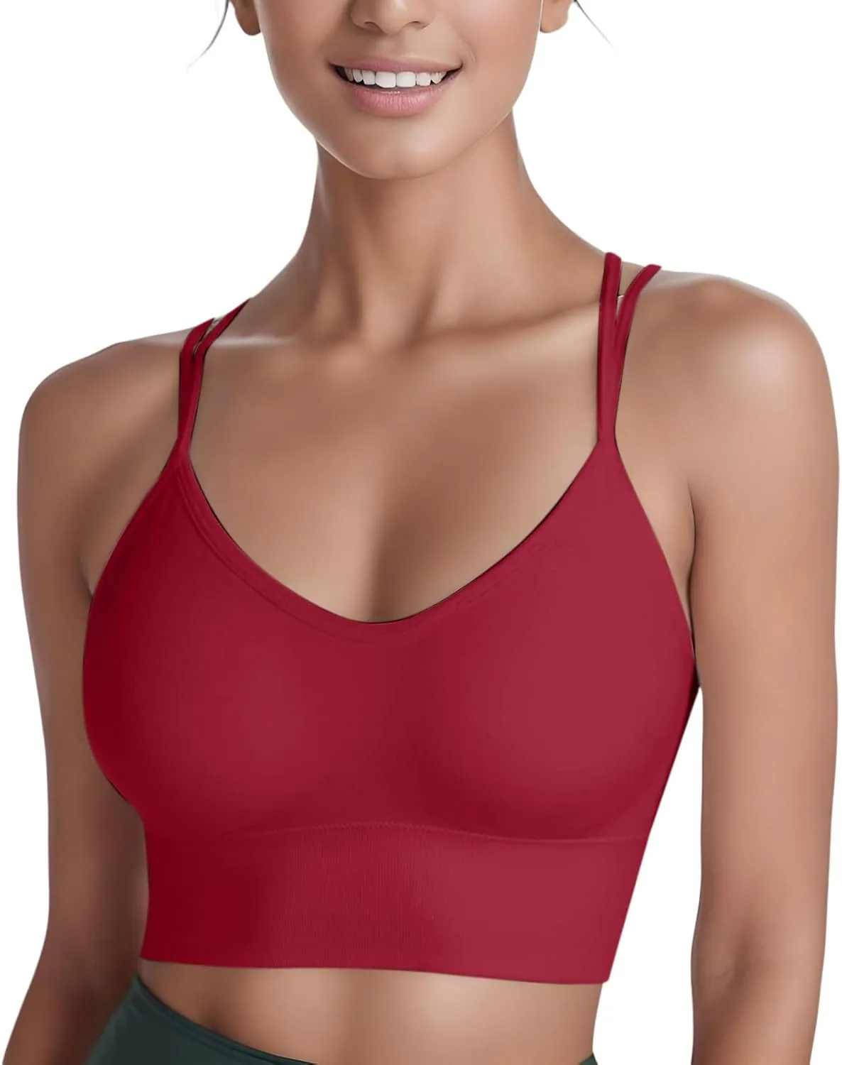 Sports Bra Running Size Thin Quick Dried and Shockproof Yoga Tank Top Back Gathering