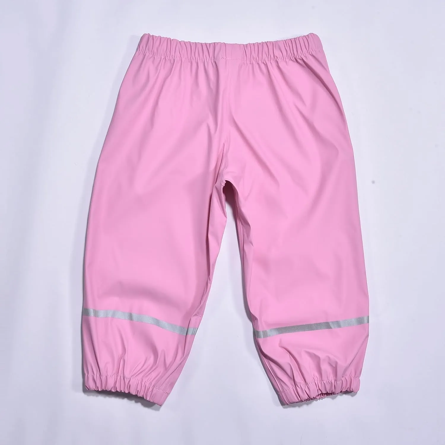 Toddler Rain Pants Kids' Waterproof Rain Pants Lightweight Reflective Rain Wear for Boys Girls 2-7 Years