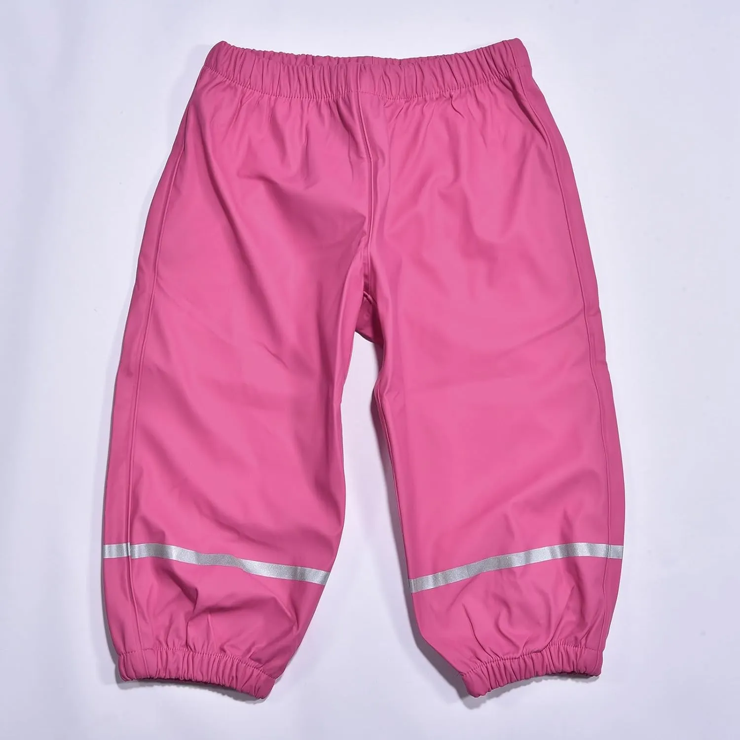 Toddler Rain Pants Kids' Waterproof Rain Pants Lightweight Reflective Rain Wear for Boys Girls 2-7 Years