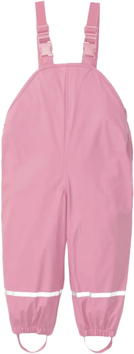 Toddler Waterproof Rain Pants Dirty Proof Windbreak Cute Outdoor Pants Windproof and Breathable for Boys and Girls