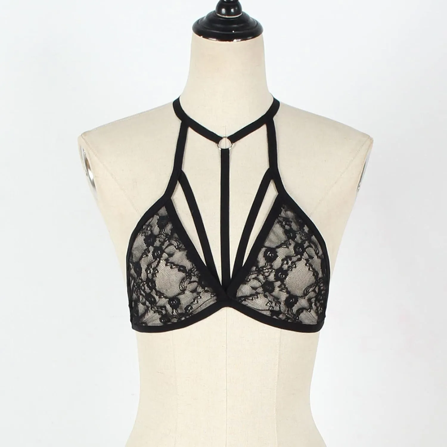 Woman Bra Lace Deep V Sexy Bralette Lingerie Sports for Running