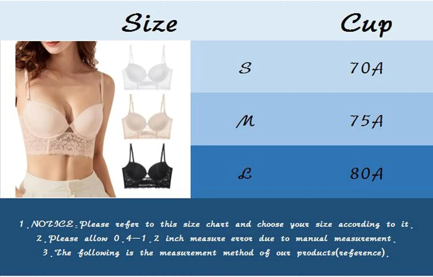 Women Bras Plus Size Push up Lace Bra Comfortable Padded Underwire Lift One Cup Sports