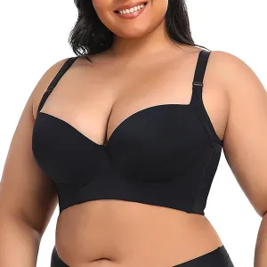 Women s Lace Camisole Short Set Body Seamless Cup Tank Top Large Size Shaping Back Long Sports Bra Underwear