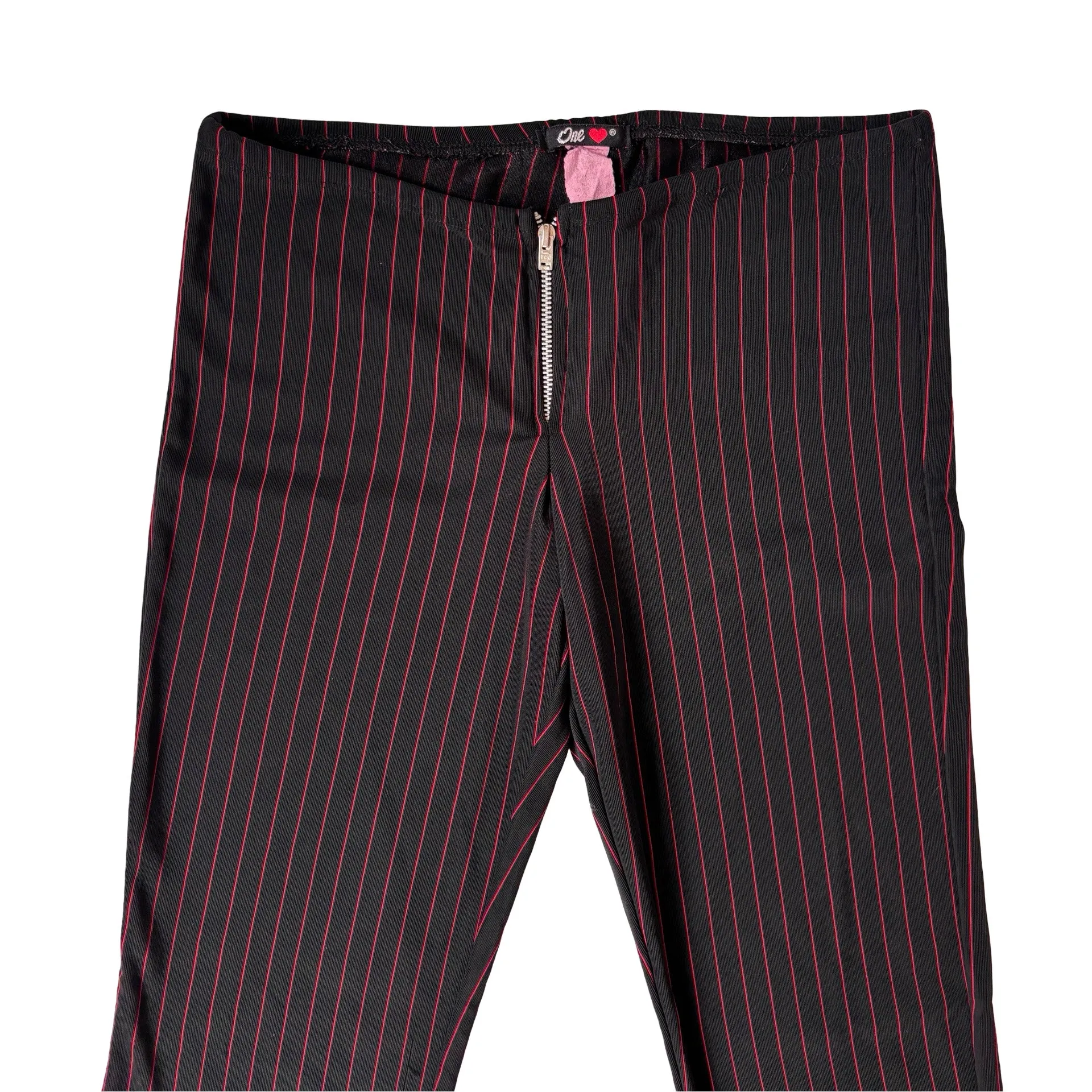 Y2K Pinstripe Flares (XS/S)